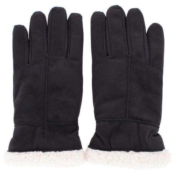 Isotoner Women's SmartDri Microfiber Winter Glove with Cuff Detail - Picture 2 of 4